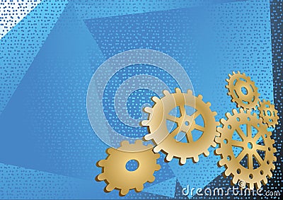 Gears Vector Illustration