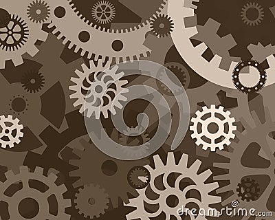 Gears background Stock Photo