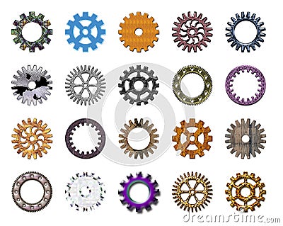 Gears collection #4 Stock Photo