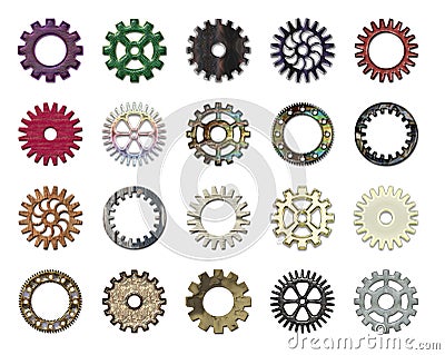 Gears collection #5 Stock Photo