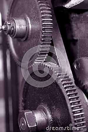 Gears industrial Stock Photo
