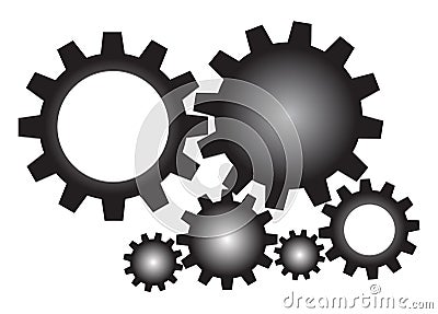 Gears Vector Illustration