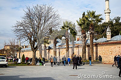 Gebze Center and Bazaar. Mustafa Pasha Mosque Editorial Stock Photo