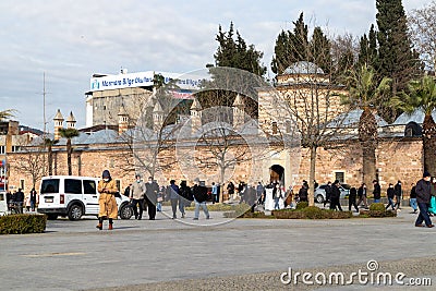 Gebze Center and Bazaar. Mustafa Pasha Mosque Editorial Stock Photo