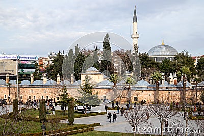 Gebze Center and Bazaar. Mustafa Pasha Mosque Editorial Stock Photo