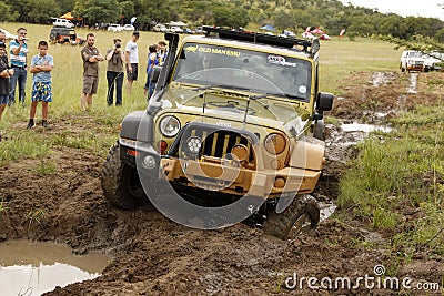 Gecko Pearl Green Jeep Wrangler Rubicon Editorial Stock Photo