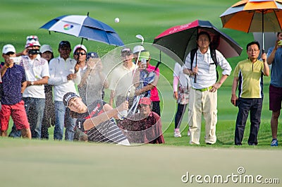 In Gee Chun of South Korea in Honda LPGA Thailand 2016 Editorial Stock Photo