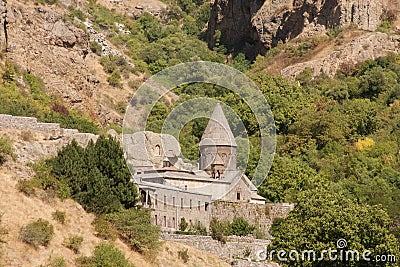 Geghard Monastic Complex Stock Photo