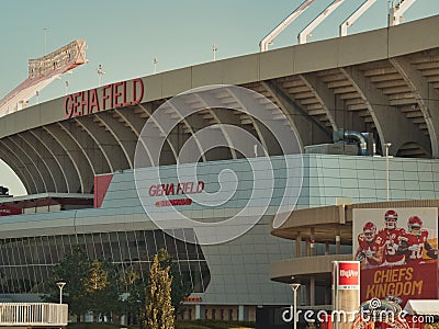 GEHA Field at Arrowhead Stadium in Kansas City, Missouri, USA Editorial Stock Photo