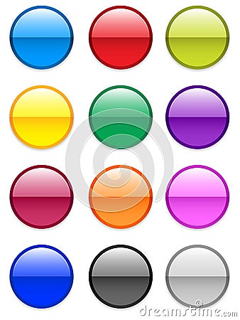 Gel Buttons / EPS Vector Illustration