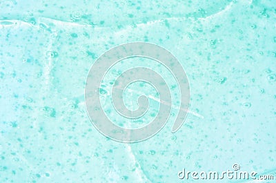 Gel serum texture with transparent micro bubble. Skin care concept. Stock Photo