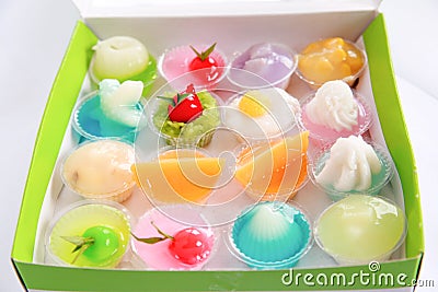 Gelatin Stock Photo