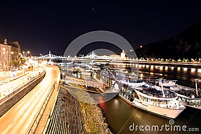 Gellert Hill, Budapest Editorial Stock Photo