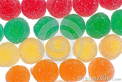 Gelly sugar candy Stock Photo