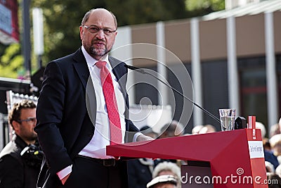 Martin Schulz, German Politician Editorial Stock Photo