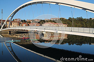 Geltokiko zubia, Plentzia ( Basque Country ) Editorial Stock Photo