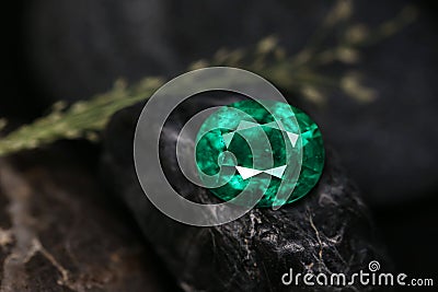 Gem stone Beauty Shot Stock Photo