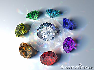 Gems Stock Photo