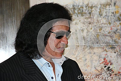 Gene Simmons Family Editorial Stock Photo