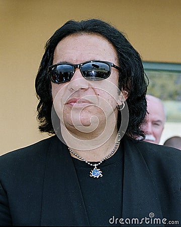 Gene Simmons from KISS Editorial Stock Photo