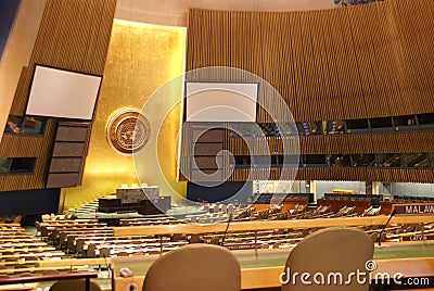 General Assembly Chamber Editorial Stock Photo