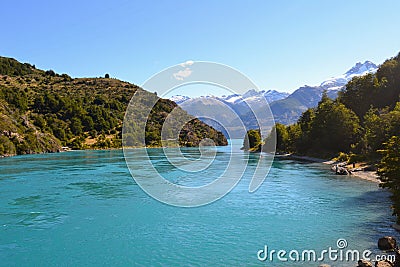 General Carrera Lake, Chilean Patagonia Stock Photo
