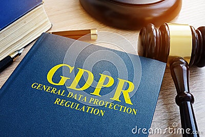 General Data Protection Regulation GDPR. Stock Photo