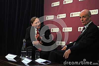 General David Petraeus, the former head of the US forces in Iraq and Afghanistan, Editorial Stock Photo