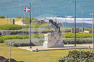 General Gregorio Luperon Statue In Puerto Plata, Dominican Republic Editorial Stock Photo