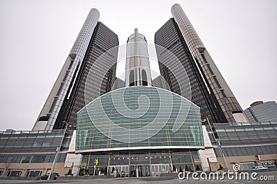 General Motors Headquarters Editorial Stock Photo