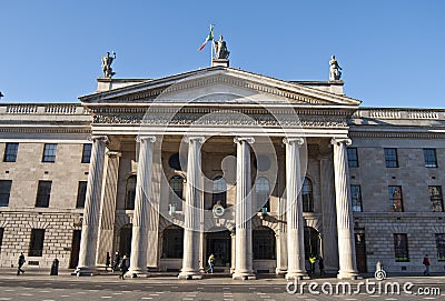 General post office Editorial Stock Photo