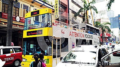 General traffic view of Kuala Lumpur Editorial Stock Photo
