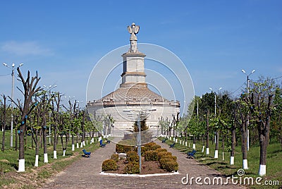 General view of an ancient monument Stock Photo