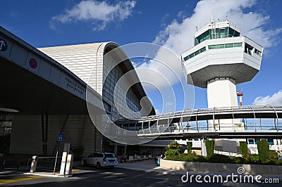 General view of Dubrovnik Airport in Croatia Editorial Stock Photo