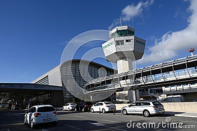 General view of Dubrovnik Airport in Croatia Editorial Stock Photo