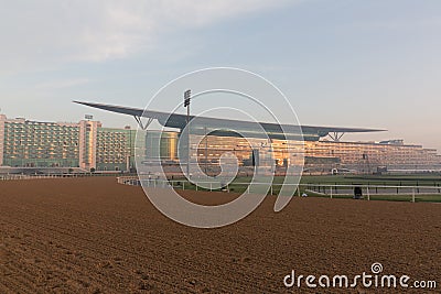 Meydan Racecourse in Dubai, United Arab Emirates Editorial Stock Photo