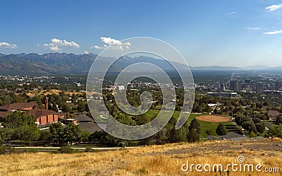 Ensign Park, Salt Lake City, Utah, USA Stock Photo