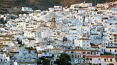 General view of a town in Andalusia, Spain Stock Photo