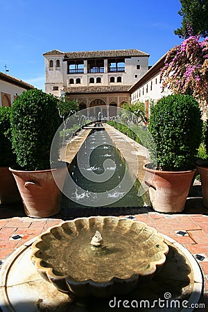 Generalife Stock Photo