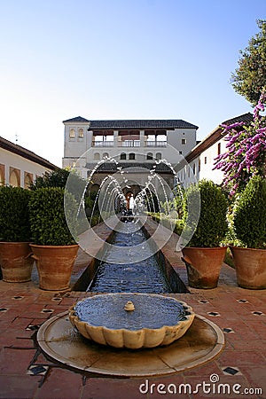 Generalife Stock Photo