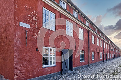 Generalstok barrack where commanders lived Stock Photo