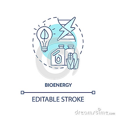 Generate electricity with steam turbine concept icon Vector Illustration