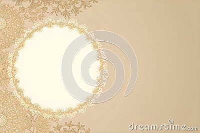 Abstract winter Lace background. Invitation and celebration card. Stock Photo