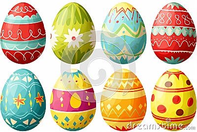 Happy easter grass Eggs Surprise Basket. White cottontail Bunny Egg carton. cheery background wallpaper Cartoon Illustration