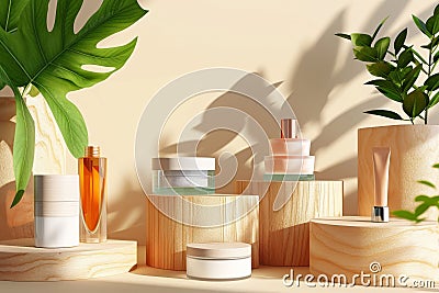 Skincare hospice massage cream, anti aging commerce. Face maskfragrance. Beauty porokeratosis Product isopropyl myristate jar Stock Photo