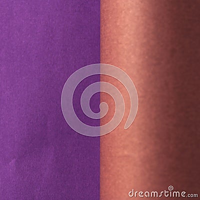 Paper texture. Color paper. Two empty colored sheets. Abstract background Stock Photo