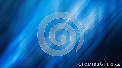 Generative AI Abstract blur image with smooth texture pattern of color gradient in dark blue blend with black whit Stock Photo