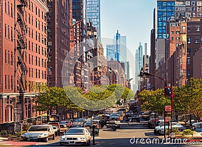 Kips Bay neighborhood in New York, New York USA. Stock Photo