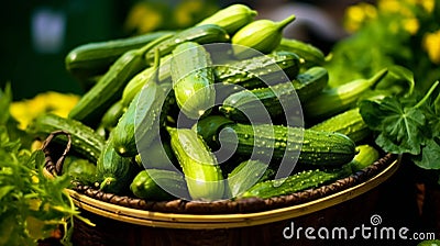 A_lot_of_fresh_beautiful_young_cucumbers_in_1690446788274_4 Stock Photo