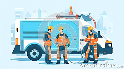 Generative AI Paramedic Profession Medical Character- Stock Photo